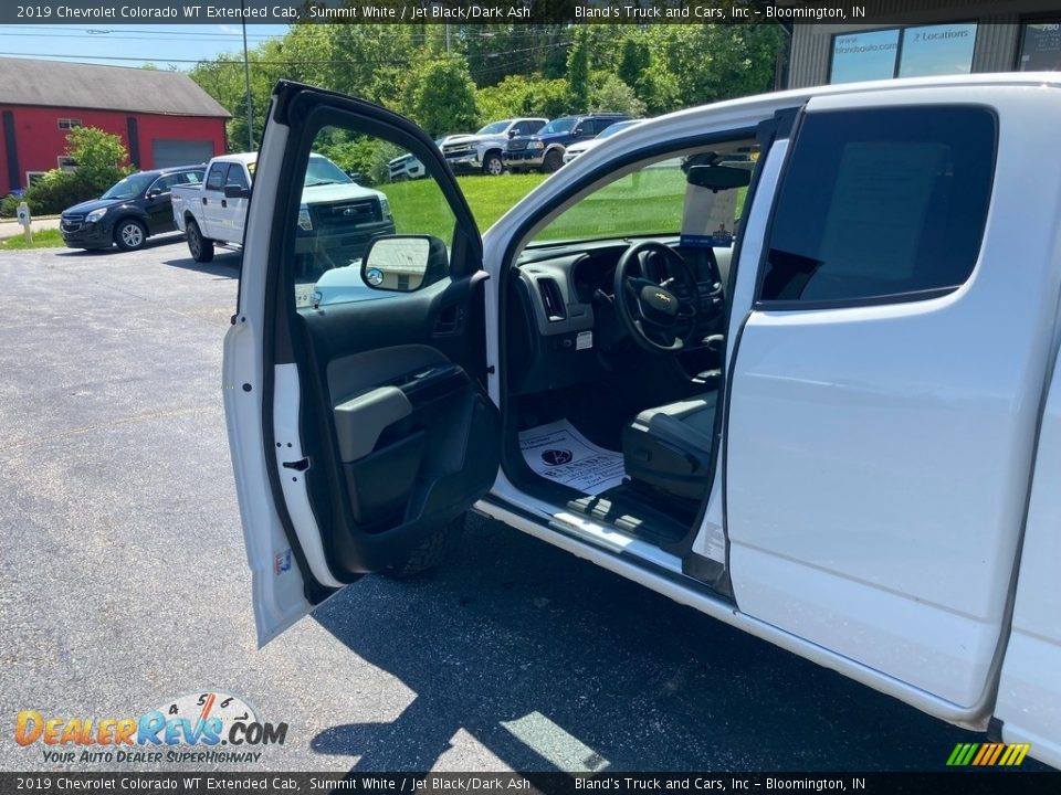 2019 Chevrolet Colorado WT Extended Cab Summit White / Jet Black/Dark Ash Photo #9