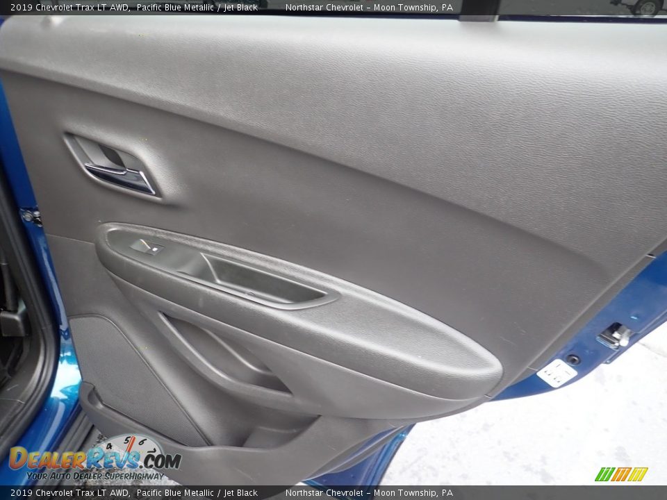 2019 Chevrolet Trax LT AWD Pacific Blue Metallic / Jet Black Photo #19