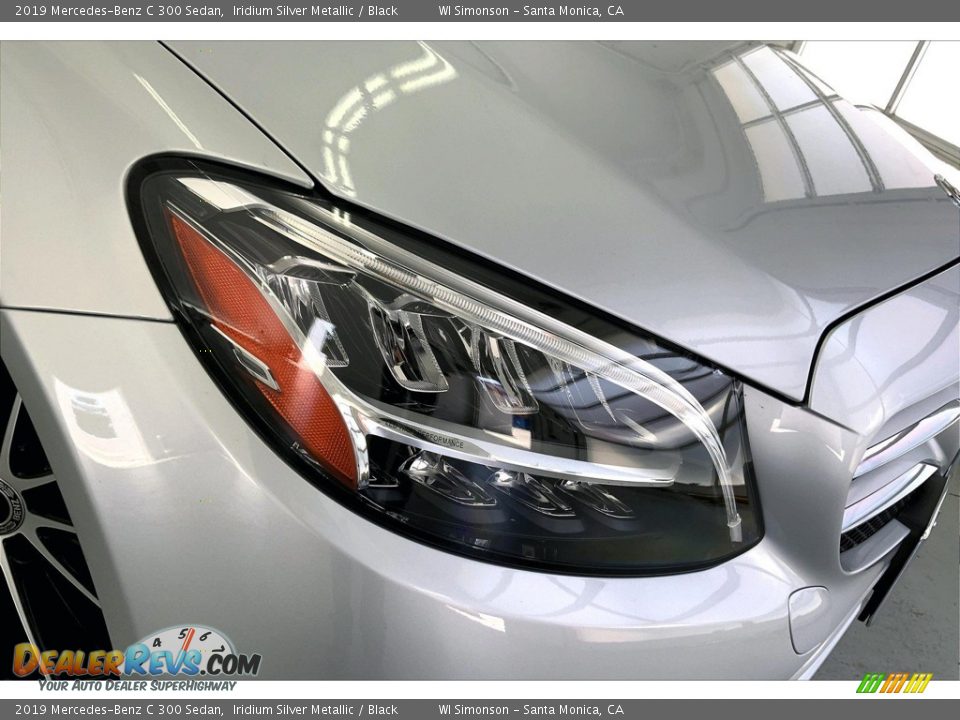 2019 Mercedes-Benz C 300 Sedan Iridium Silver Metallic / Black Photo #28