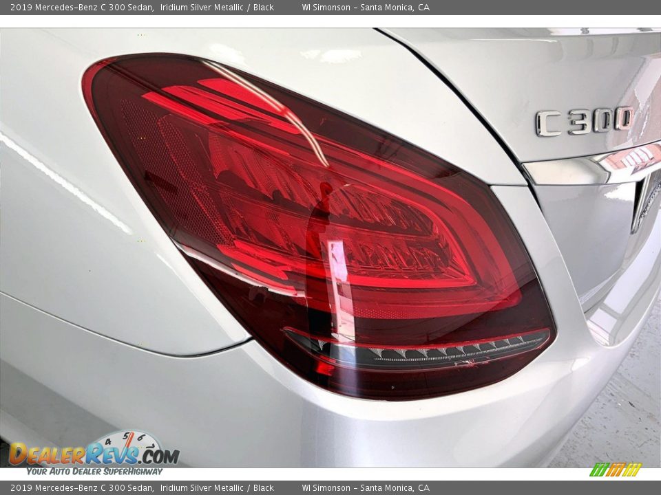2019 Mercedes-Benz C 300 Sedan Iridium Silver Metallic / Black Photo #29