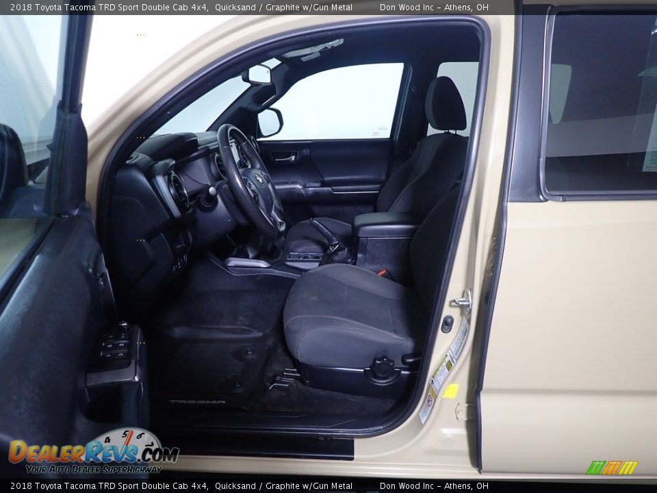 2018 Toyota Tacoma TRD Sport Double Cab 4x4 Quicksand / Graphite w/Gun Metal Photo #22