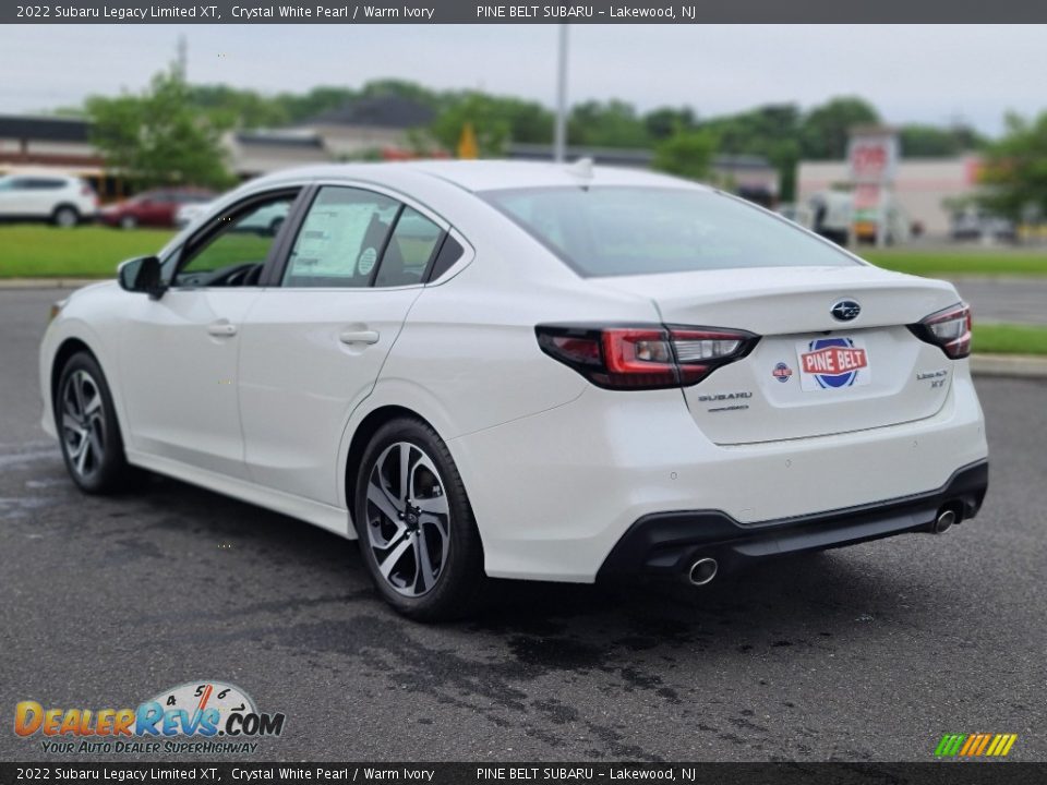 2022 Subaru Legacy Limited XT Crystal White Pearl / Warm Ivory Photo #6