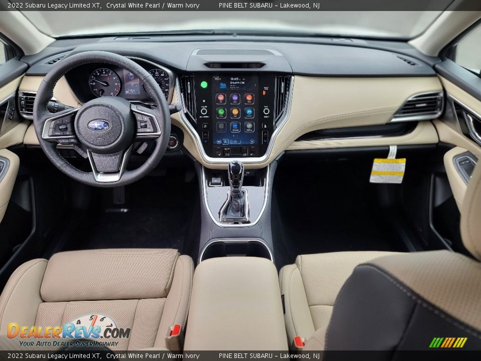 Warm Ivory Interior - 2022 Subaru Legacy Limited XT Photo #12