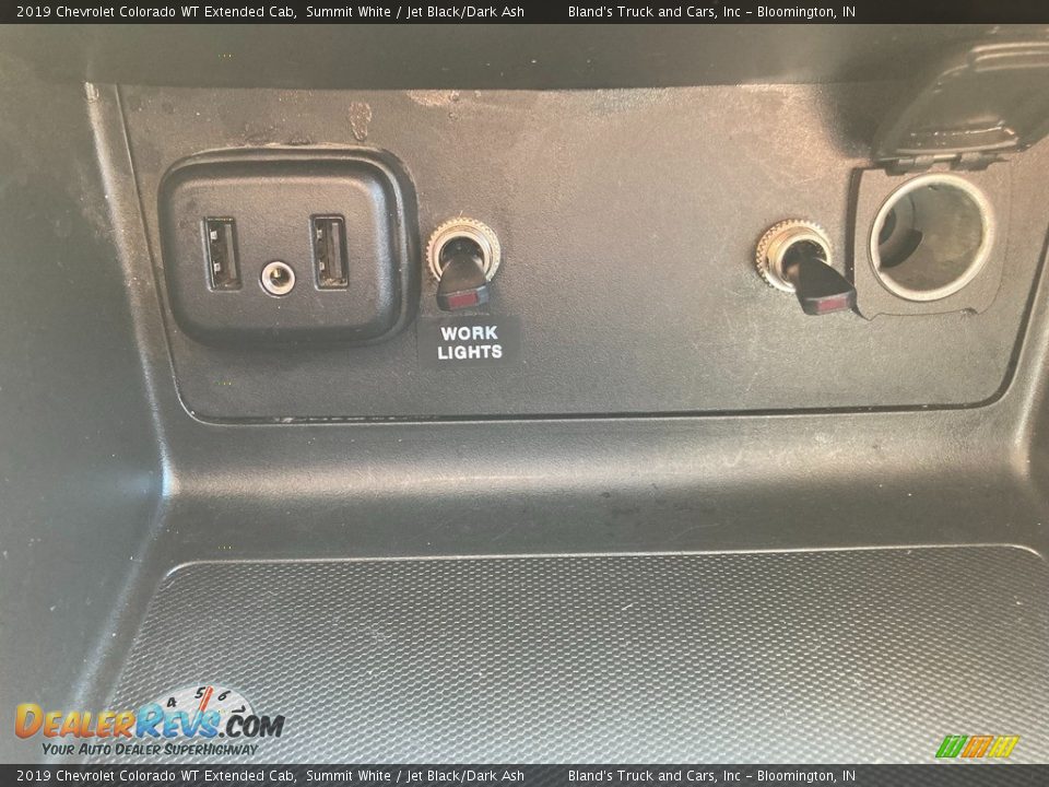 2019 Chevrolet Colorado WT Extended Cab Summit White / Jet Black/Dark Ash Photo #20