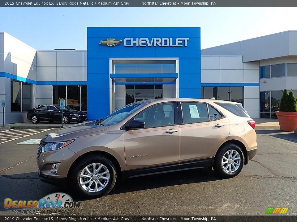 2019 Chevrolet Equinox LS Sandy Ridge Metallic / Medium Ash Gray Photo #1