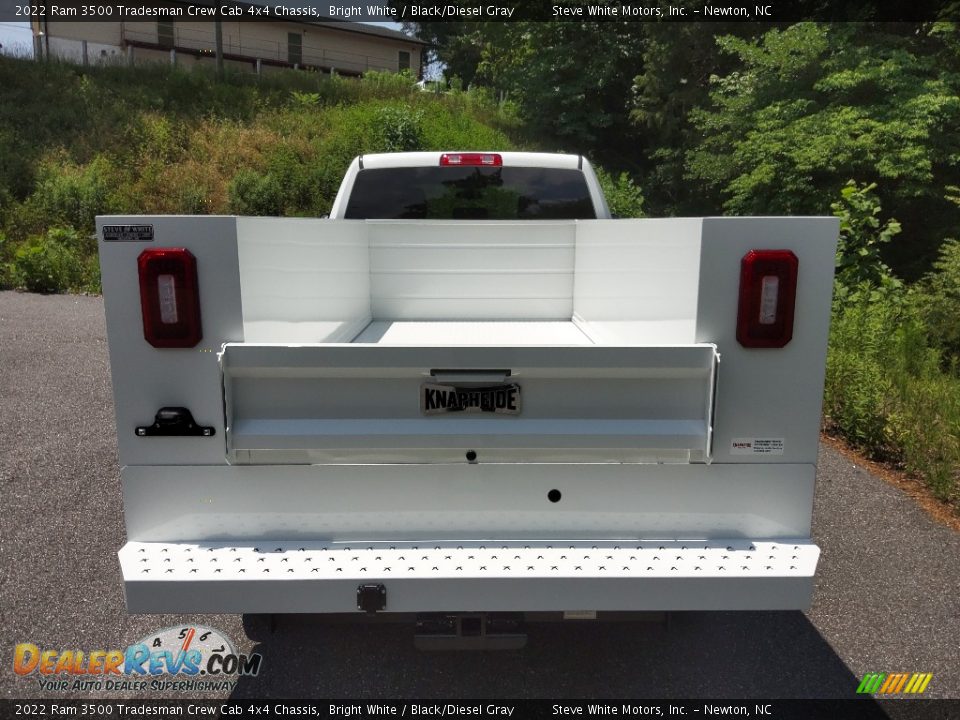 2022 Ram 3500 Tradesman Crew Cab 4x4 Chassis Bright White / Black/Diesel Gray Photo #8