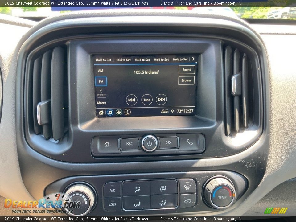 2019 Chevrolet Colorado WT Extended Cab Summit White / Jet Black/Dark Ash Photo #22