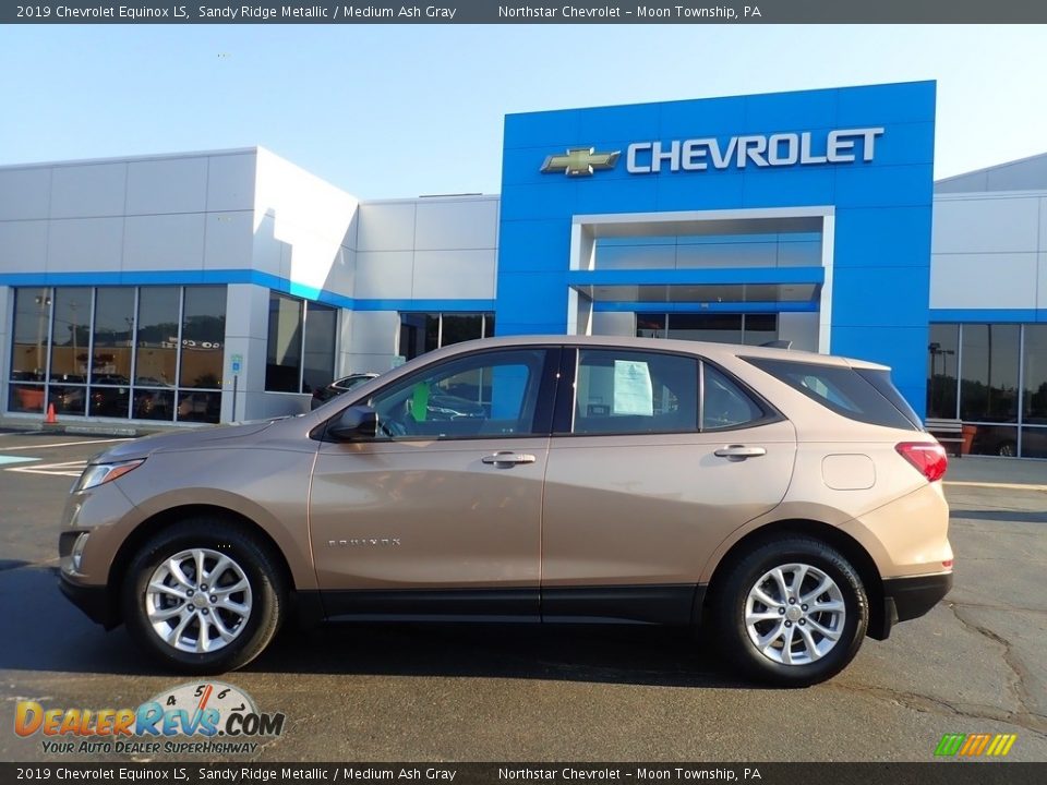 2019 Chevrolet Equinox LS Sandy Ridge Metallic / Medium Ash Gray Photo #3