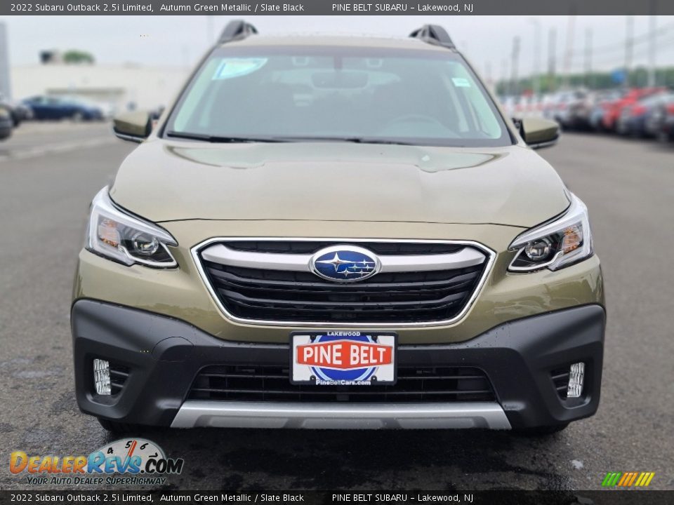 2022 Subaru Outback 2.5i Limited Autumn Green Metallic / Slate Black Photo #3