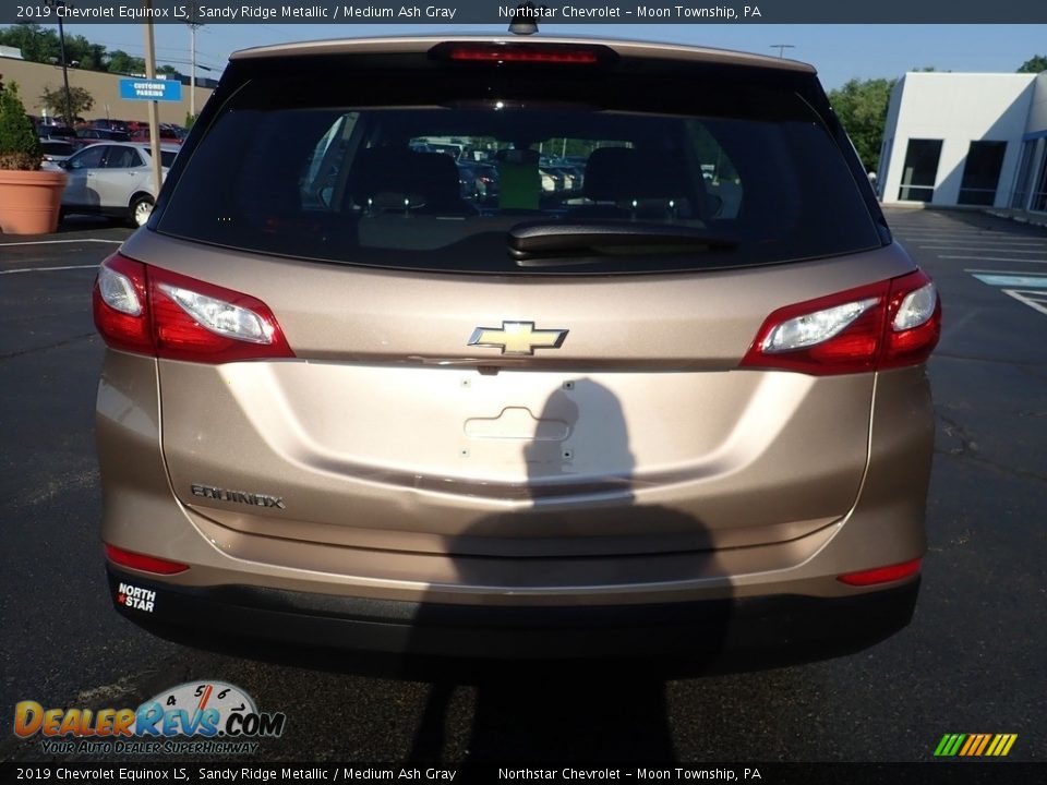 2019 Chevrolet Equinox LS Sandy Ridge Metallic / Medium Ash Gray Photo #6