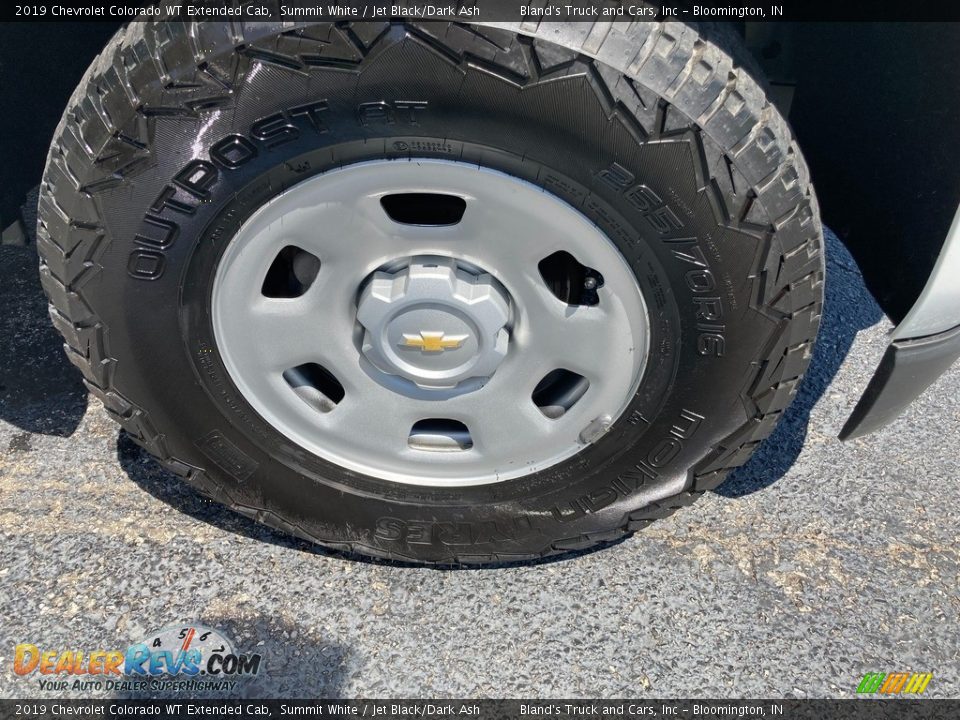 2019 Chevrolet Colorado WT Extended Cab Summit White / Jet Black/Dark Ash Photo #26