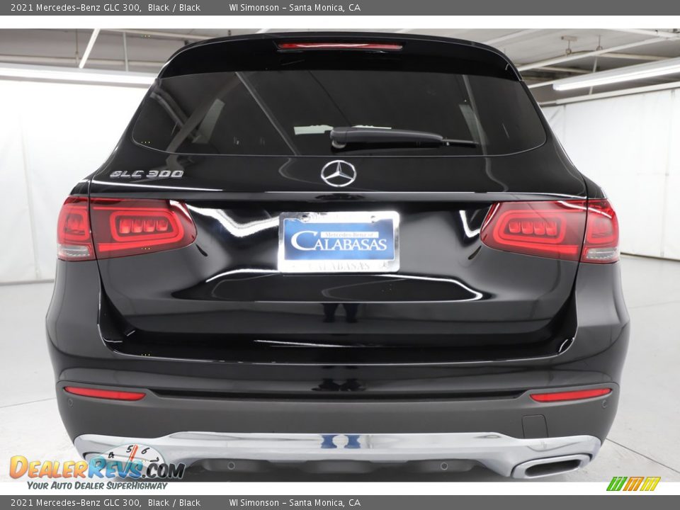 2021 Mercedes-Benz GLC 300 Black / Black Photo #7