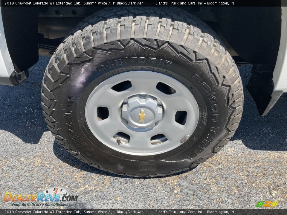 2019 Chevrolet Colorado WT Extended Cab Summit White / Jet Black/Dark Ash Photo #27