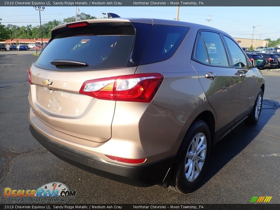 2019 Chevrolet Equinox LS Sandy Ridge Metallic / Medium Ash Gray Photo #8