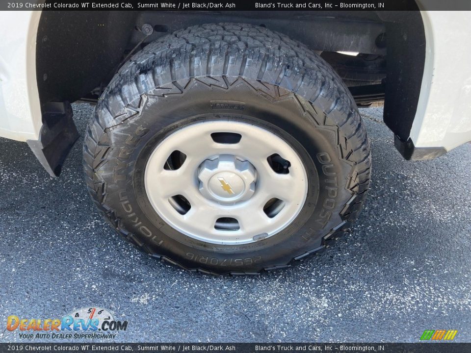 2019 Chevrolet Colorado WT Extended Cab Summit White / Jet Black/Dark Ash Photo #28