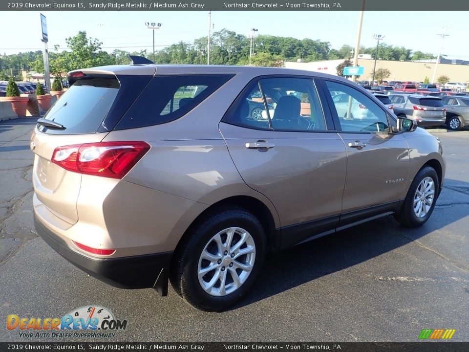 2019 Chevrolet Equinox LS Sandy Ridge Metallic / Medium Ash Gray Photo #9