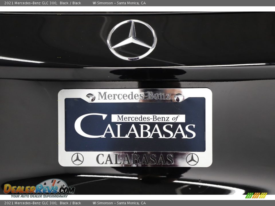 2021 Mercedes-Benz GLC 300 Black / Black Photo #10