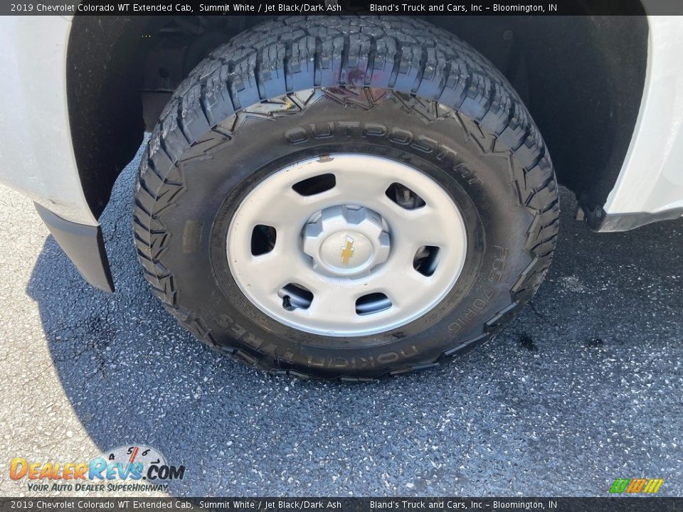 2019 Chevrolet Colorado WT Extended Cab Summit White / Jet Black/Dark Ash Photo #29