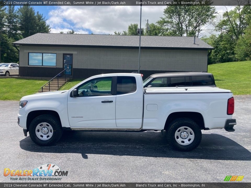 2019 Chevrolet Colorado WT Extended Cab Summit White / Jet Black/Dark Ash Photo #1