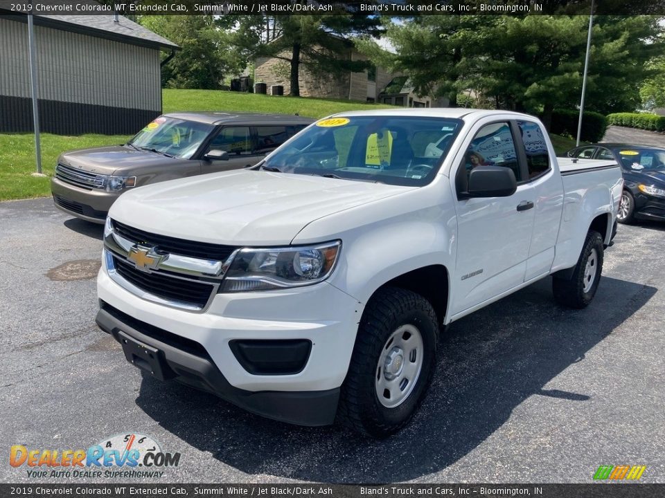 2019 Chevrolet Colorado WT Extended Cab Summit White / Jet Black/Dark Ash Photo #2