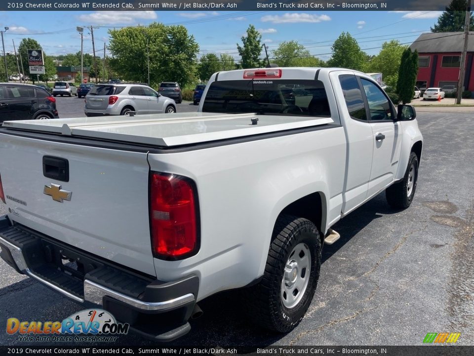 2019 Chevrolet Colorado WT Extended Cab Summit White / Jet Black/Dark Ash Photo #4