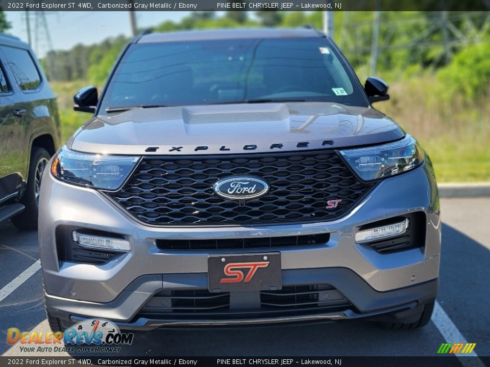 2022 Ford Explorer ST 4WD Carbonized Gray Metallic / Ebony Photo #2