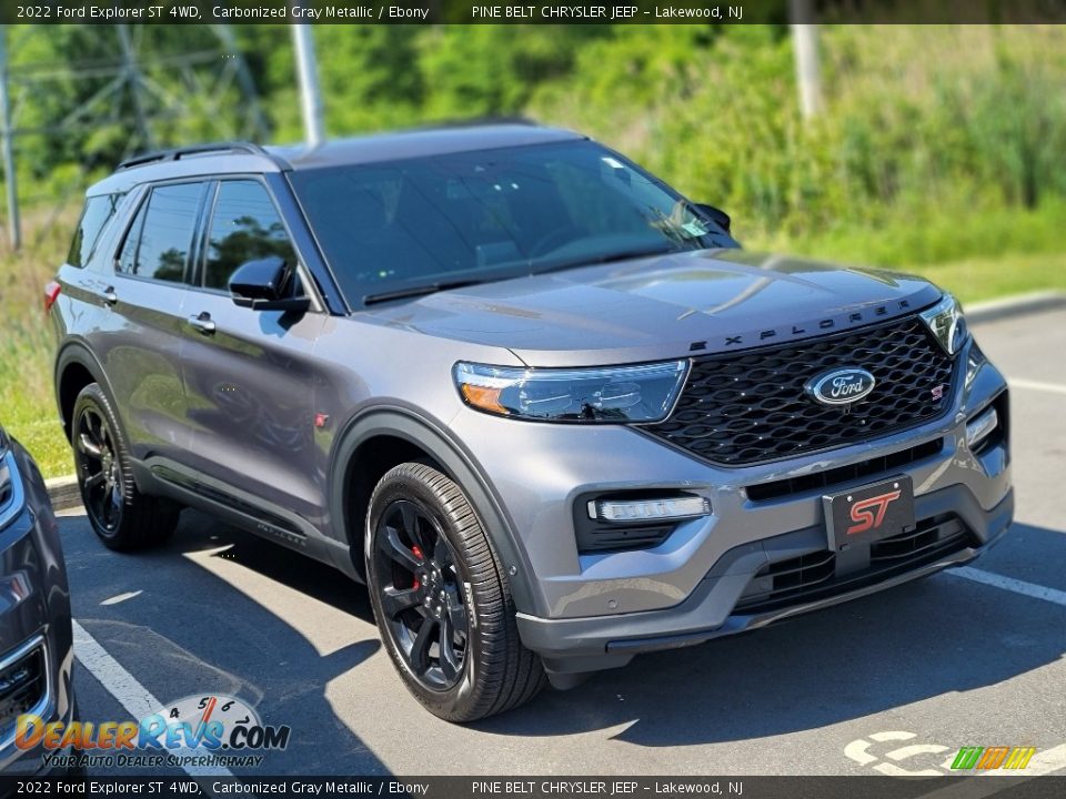 2022 Ford Explorer ST 4WD Carbonized Gray Metallic / Ebony Photo #3