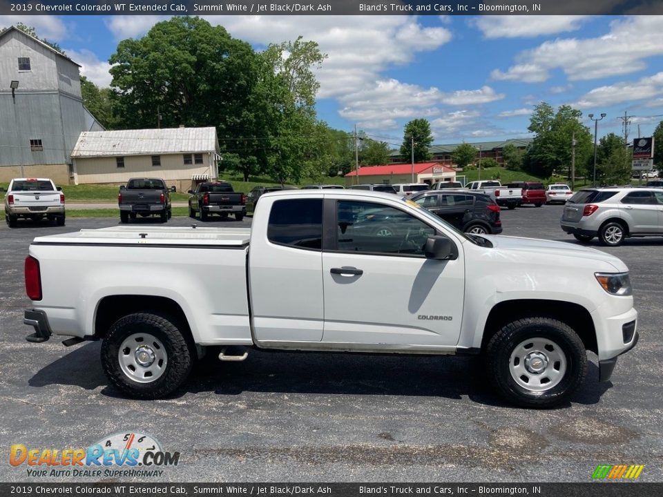 2019 Chevrolet Colorado WT Extended Cab Summit White / Jet Black/Dark Ash Photo #8