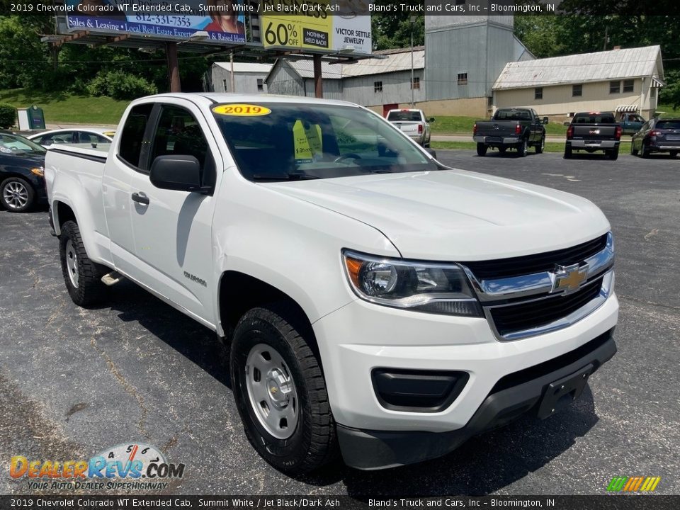 2019 Chevrolet Colorado WT Extended Cab Summit White / Jet Black/Dark Ash Photo #9