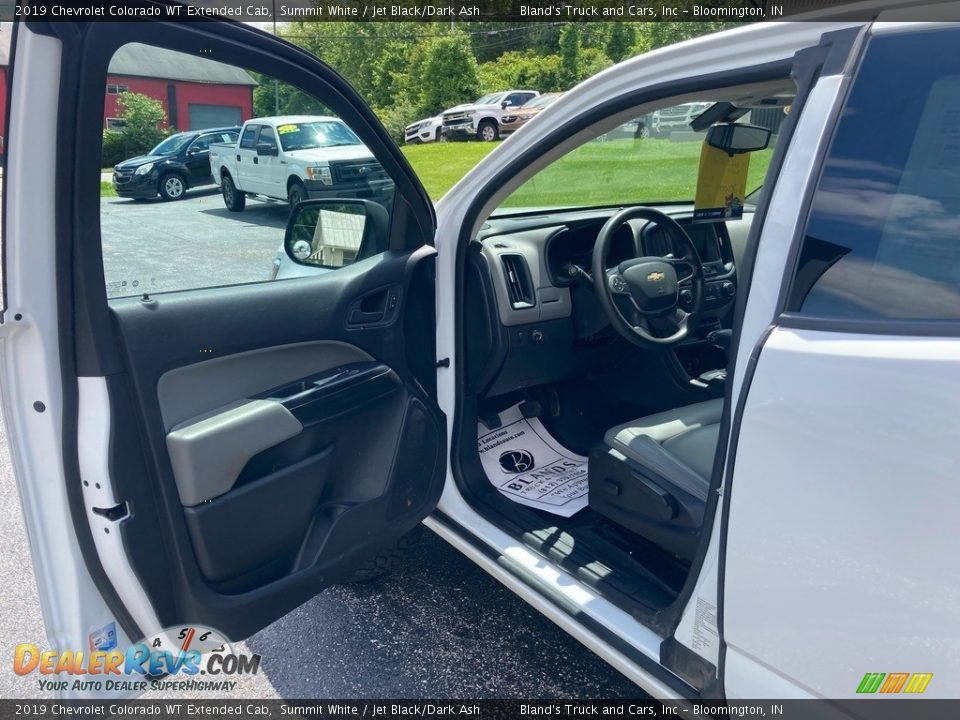 2019 Chevrolet Colorado WT Extended Cab Summit White / Jet Black/Dark Ash Photo #10