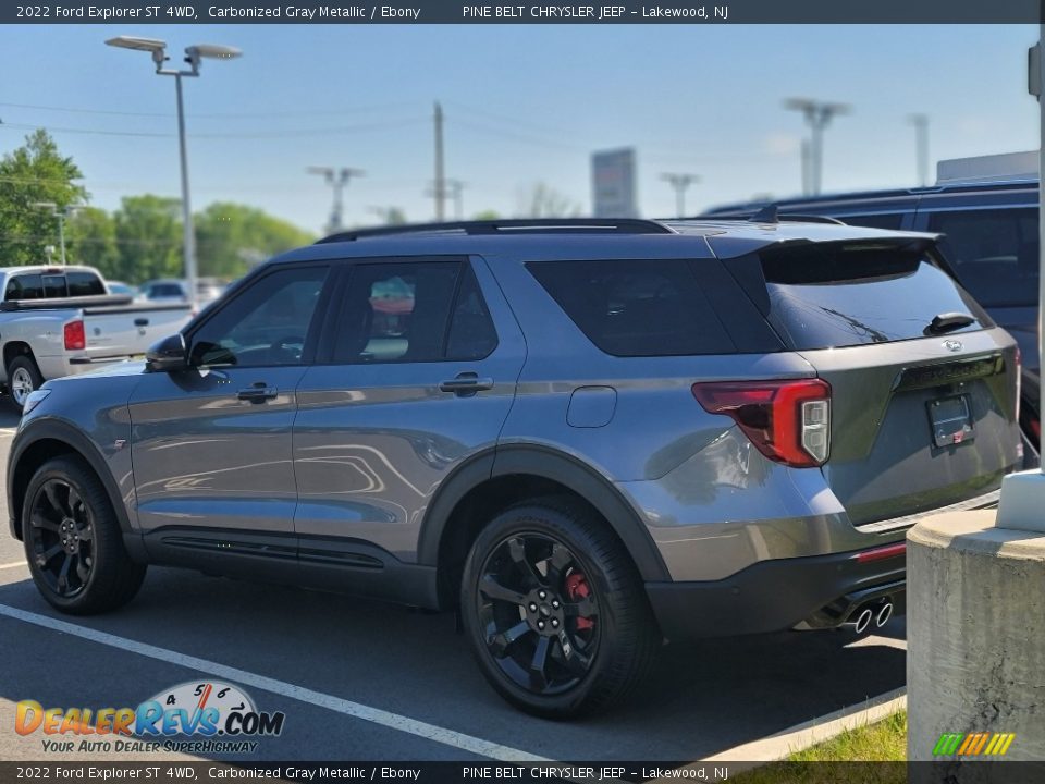 2022 Ford Explorer ST 4WD Carbonized Gray Metallic / Ebony Photo #7