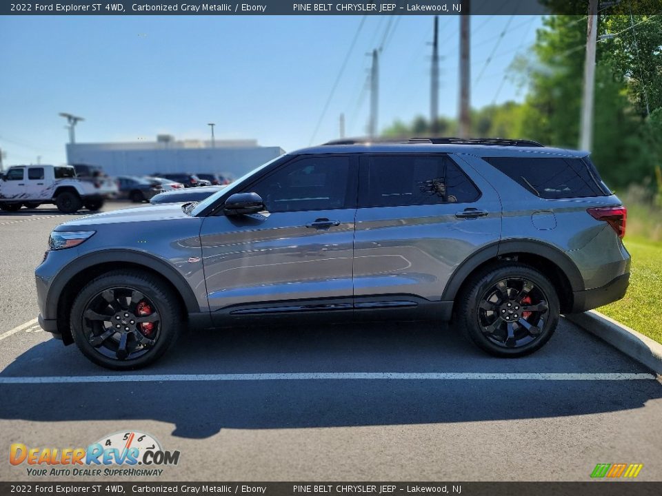 2022 Ford Explorer ST 4WD Carbonized Gray Metallic / Ebony Photo #8
