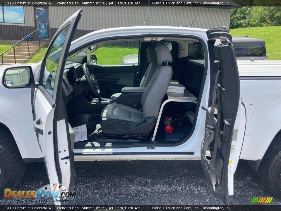 2019 Chevrolet Colorado WT Extended Cab Summit White / Jet Black/Dark Ash Photo #13
