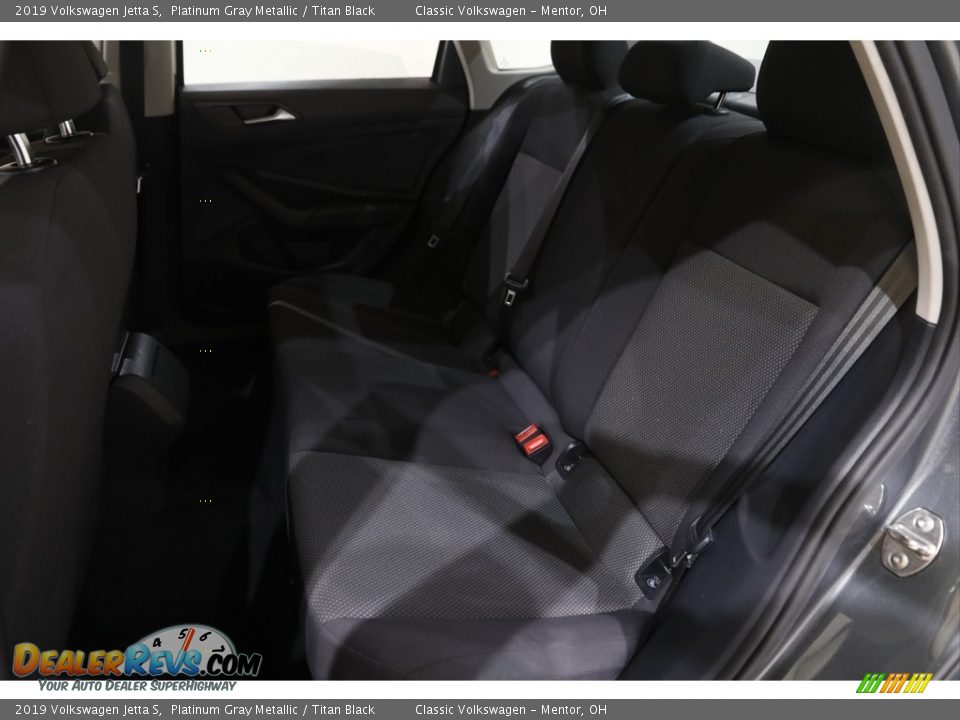 2019 Volkswagen Jetta S Platinum Gray Metallic / Titan Black Photo #16