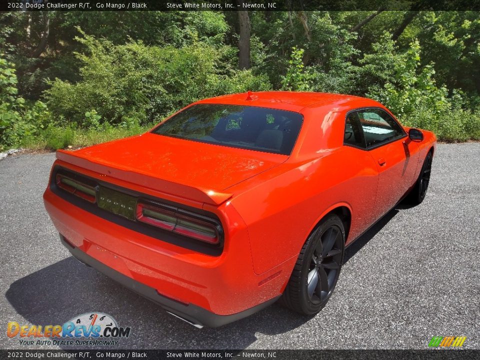 2022 Dodge Challenger R/T Go Mango / Black Photo #6