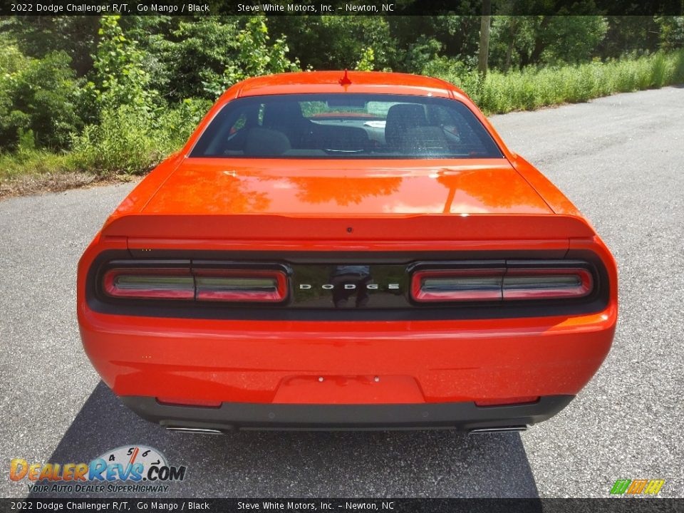 2022 Dodge Challenger R/T Go Mango / Black Photo #7