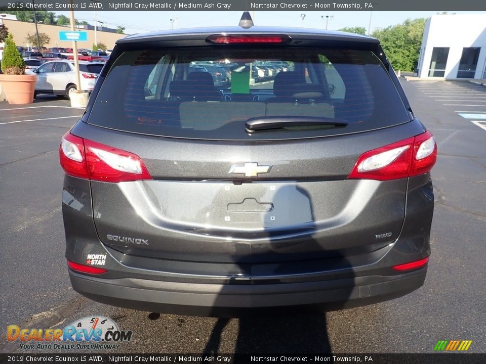 2019 Chevrolet Equinox LS AWD Nightfall Gray Metallic / Medium Ash Gray Photo #6