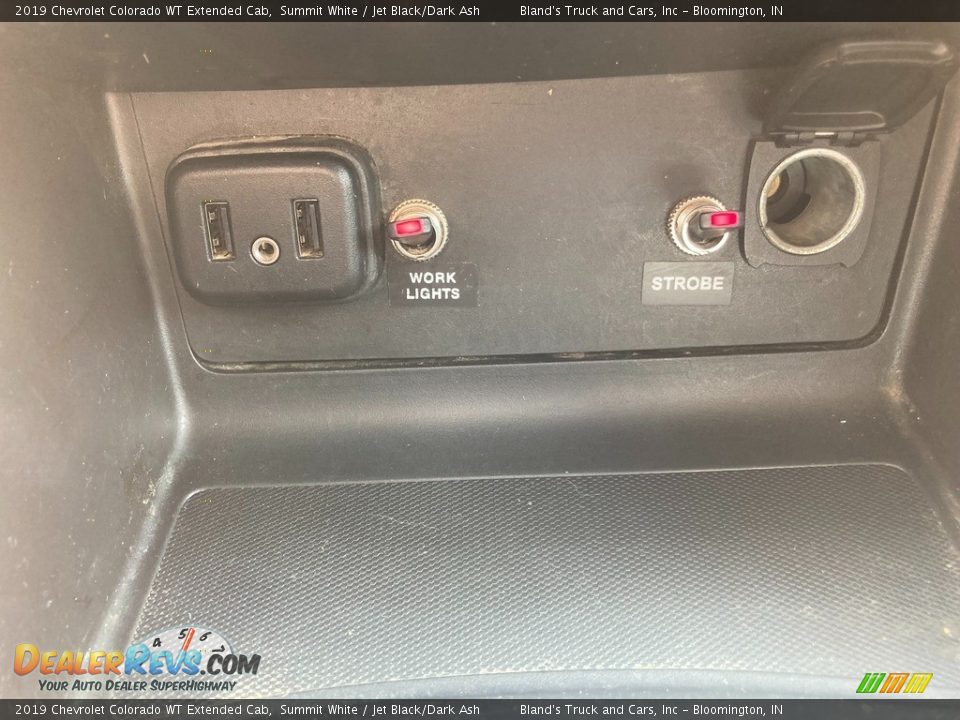 2019 Chevrolet Colorado WT Extended Cab Summit White / Jet Black/Dark Ash Photo #26