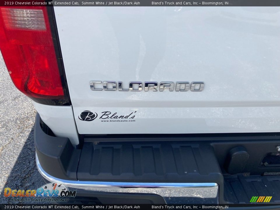 2019 Chevrolet Colorado WT Extended Cab Summit White / Jet Black/Dark Ash Photo #29