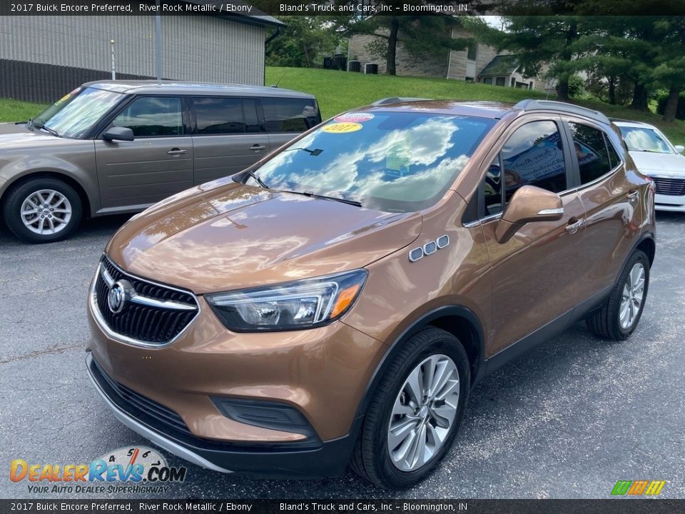 2017 Buick Encore Preferred River Rock Metallic / Ebony Photo #2