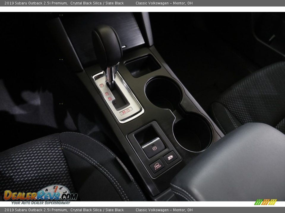 2019 Subaru Outback 2.5i Premium Crystal Black Silica / Slate Black Photo #13