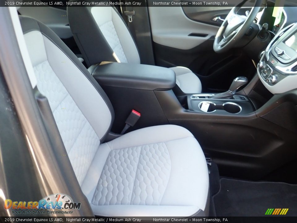 2019 Chevrolet Equinox LS AWD Nightfall Gray Metallic / Medium Ash Gray Photo #15
