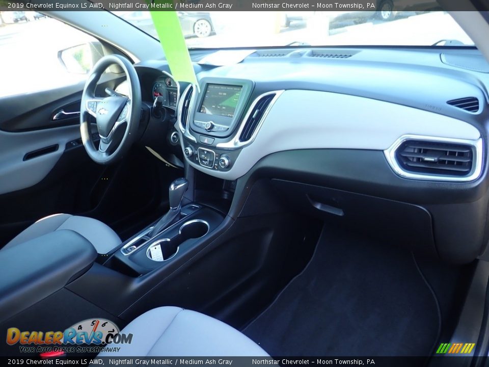 2019 Chevrolet Equinox LS AWD Nightfall Gray Metallic / Medium Ash Gray Photo #16