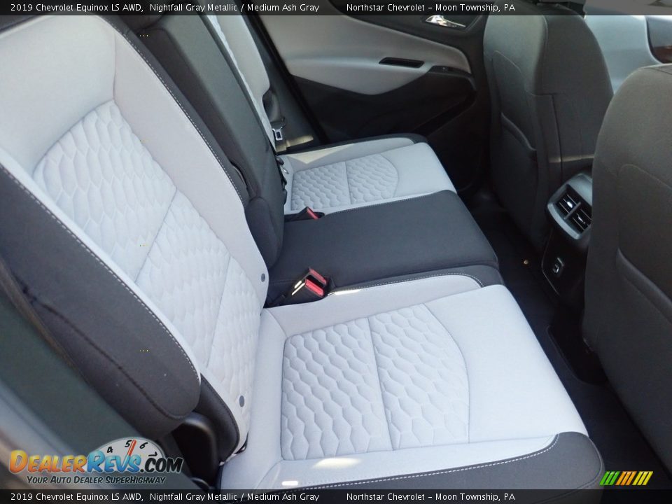 2019 Chevrolet Equinox LS AWD Nightfall Gray Metallic / Medium Ash Gray Photo #18