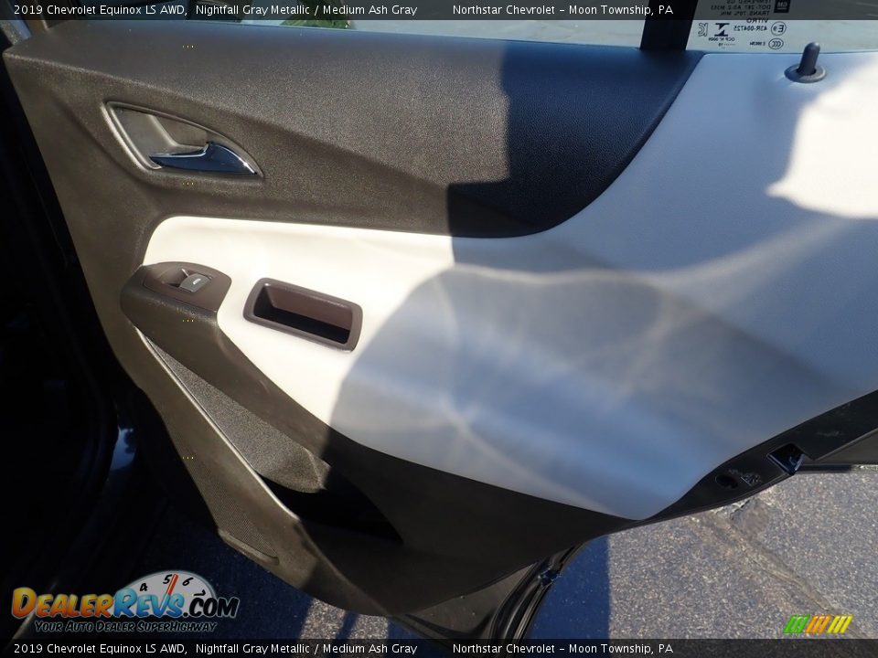 2019 Chevrolet Equinox LS AWD Nightfall Gray Metallic / Medium Ash Gray Photo #19