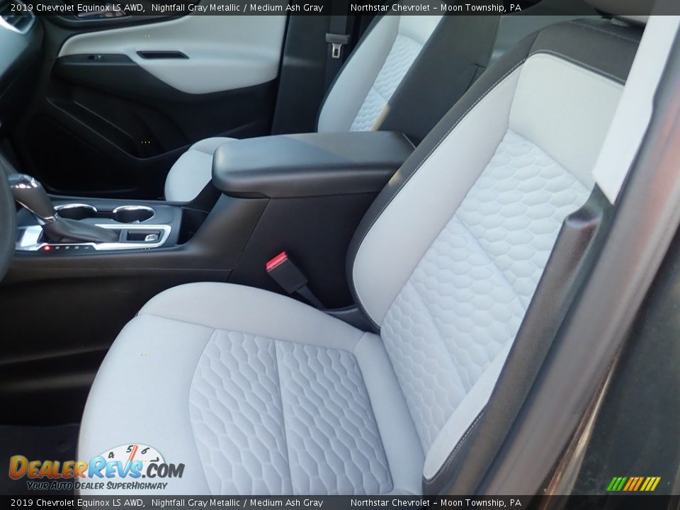 2019 Chevrolet Equinox LS AWD Nightfall Gray Metallic / Medium Ash Gray Photo #20