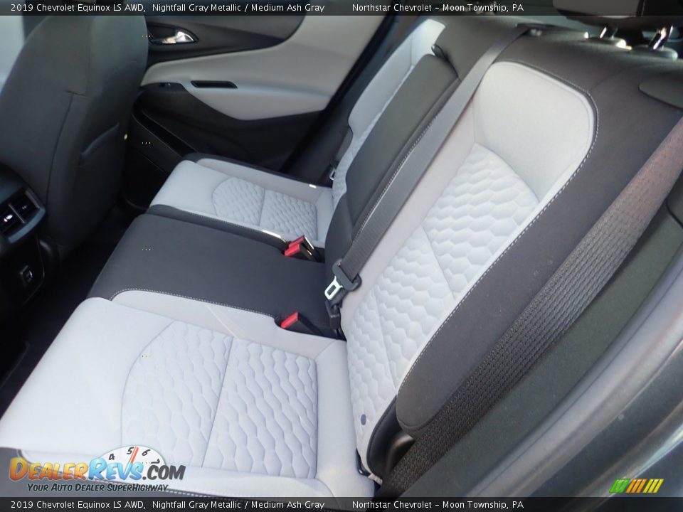 2019 Chevrolet Equinox LS AWD Nightfall Gray Metallic / Medium Ash Gray Photo #21