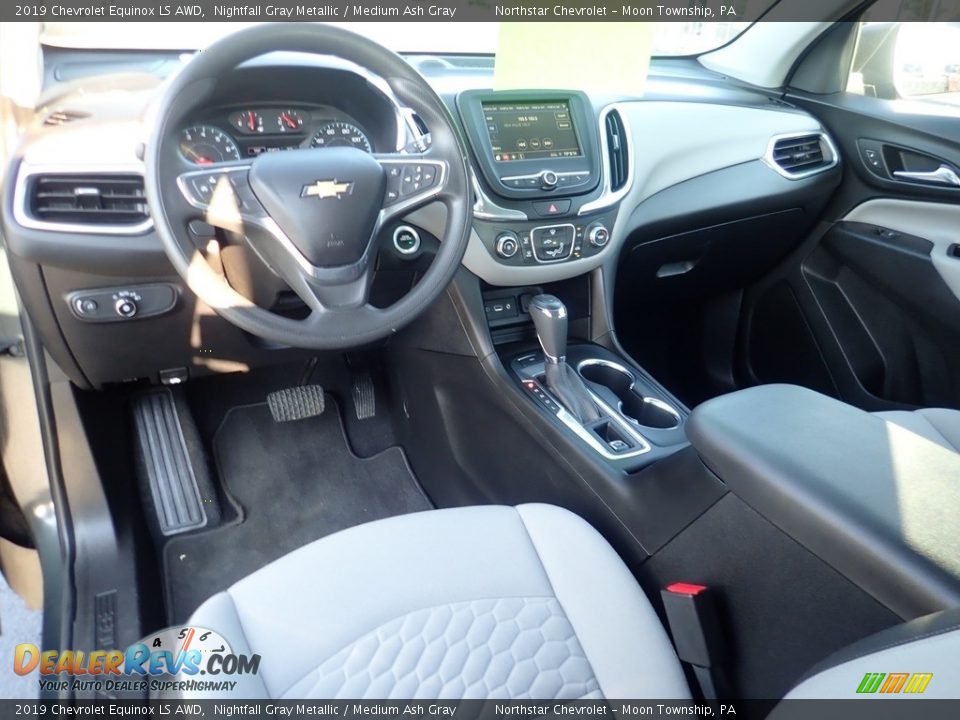 2019 Chevrolet Equinox LS AWD Nightfall Gray Metallic / Medium Ash Gray Photo #22