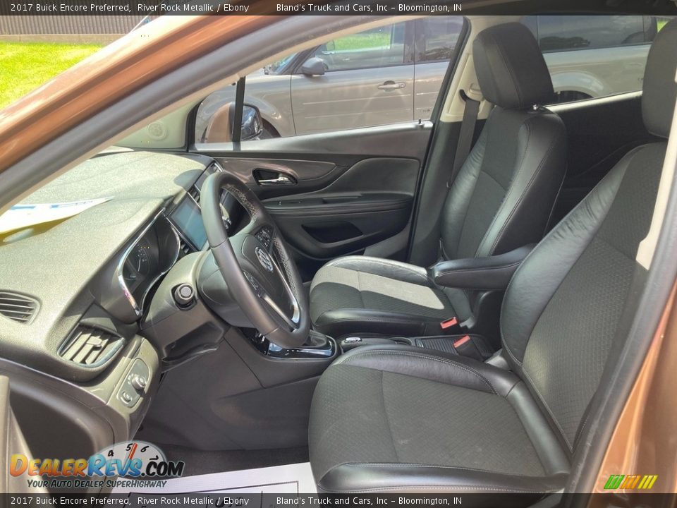 2017 Buick Encore Preferred River Rock Metallic / Ebony Photo #12