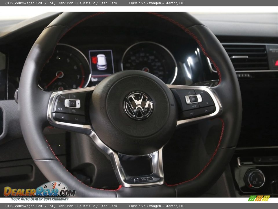2019 Volkswagen Golf GTI SE Steering Wheel Photo #7